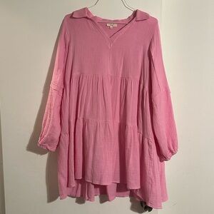 Easel los Angeles pink skirt size is a Large , excellent condition